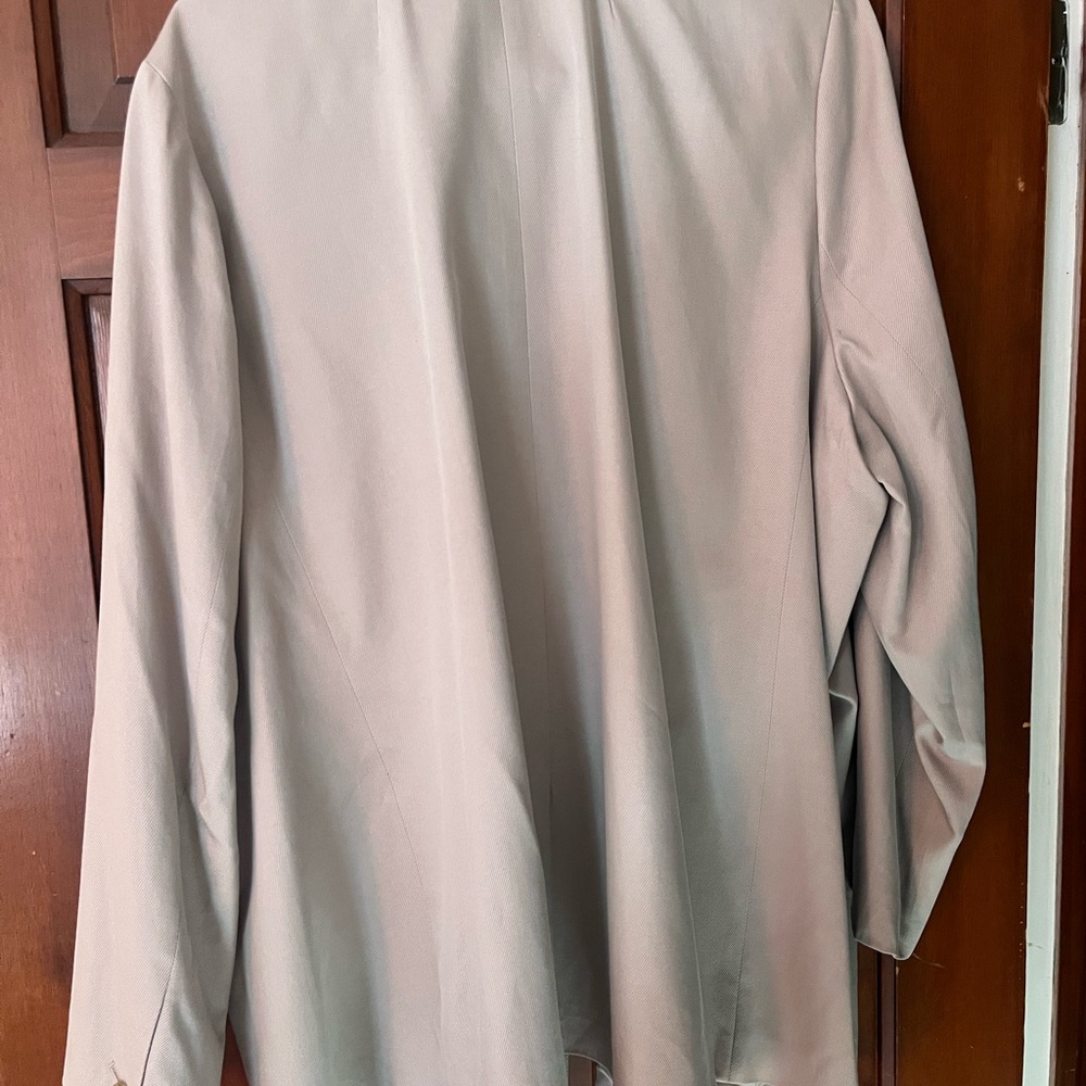 Madewell Oversized Blazer in Light Beige-24w, NWT - Picture 6 of 6